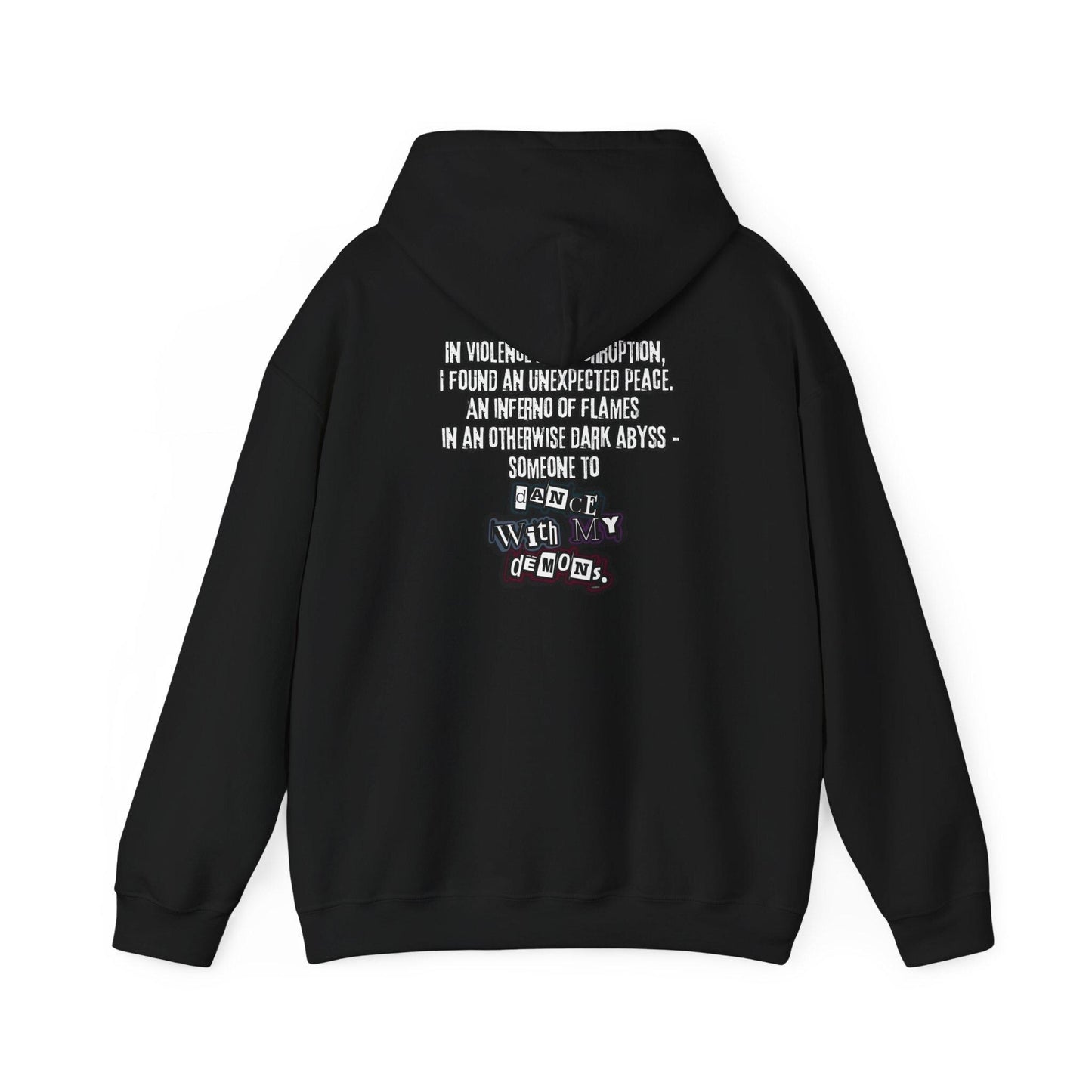 Dark Romance Hoodie | Severed Finger Rose Design | Officially Licensed Dance With My Demons Merch