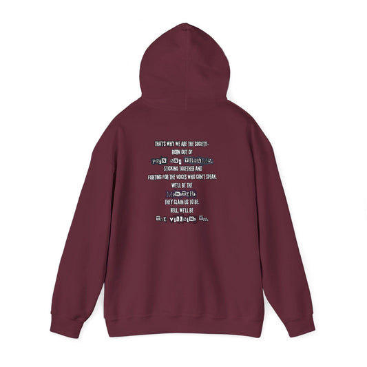 The Society Hoodie | Officially Licensed Dance With My Demons Merch | Dark Romance Hoodie