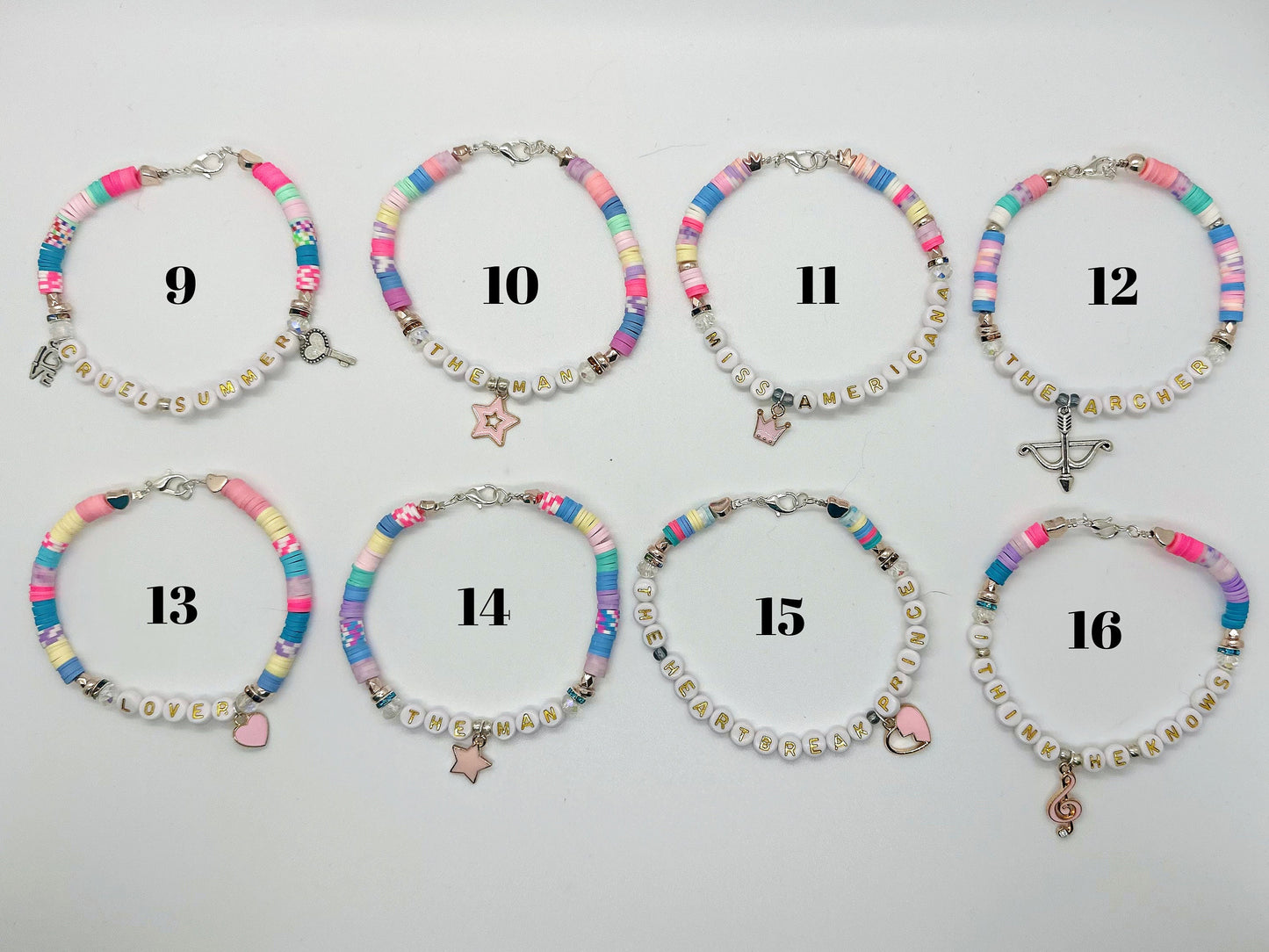 Lover Era Friendship Bracelet | Handmade Beaded Bracelet | Concert Trading Bracelet