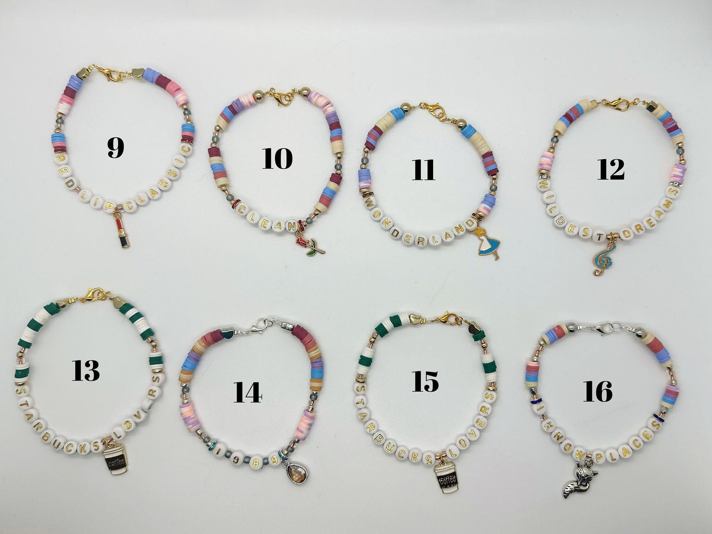 1989 Era Friendship Bracelet | Handmade Beaded Bracelet | Concert Trading Bracelet