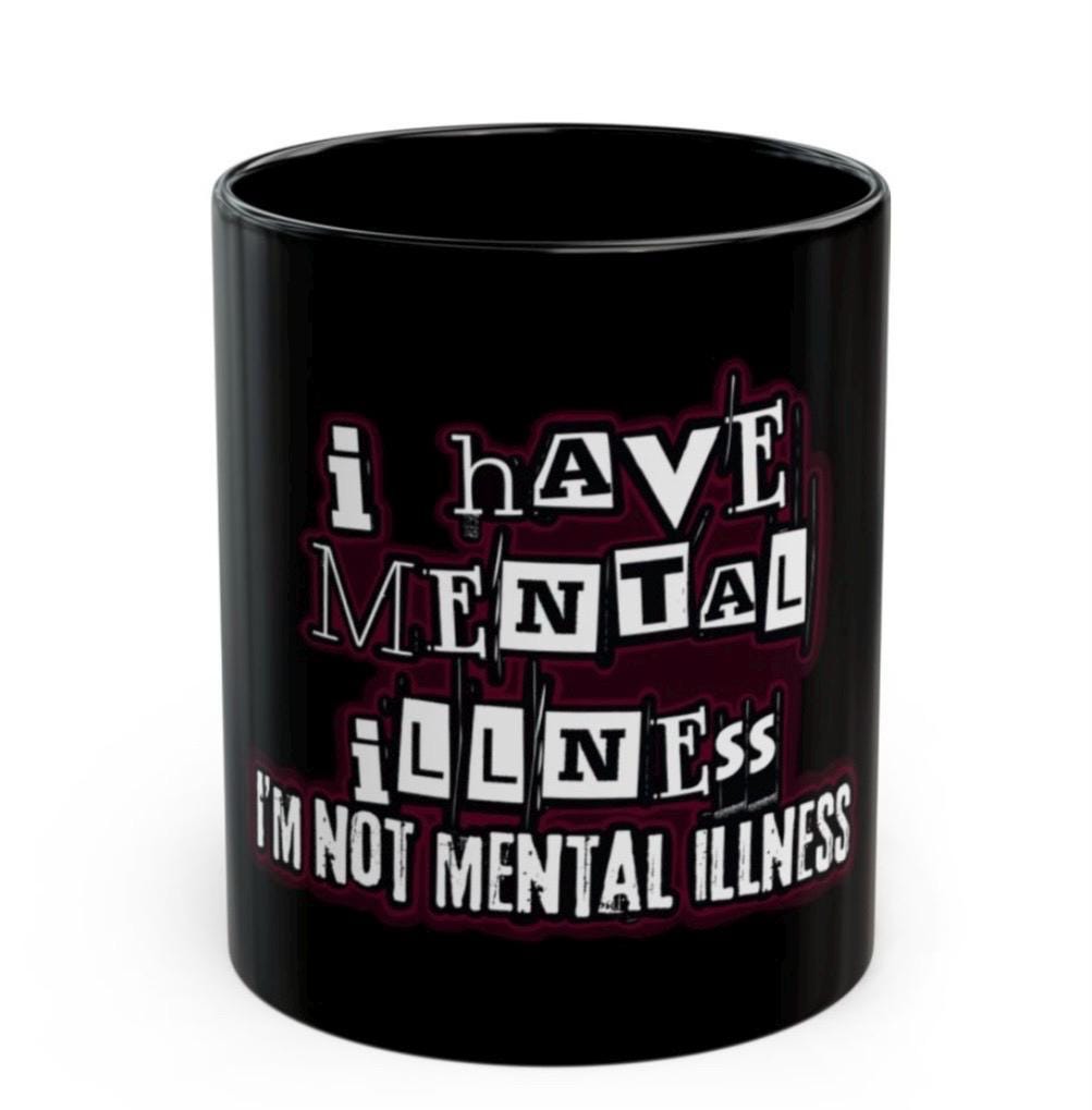 11oz Black Coffee Mug | Officially Licensed Dance With My Demons Drinkware | Dark Romance Mug
