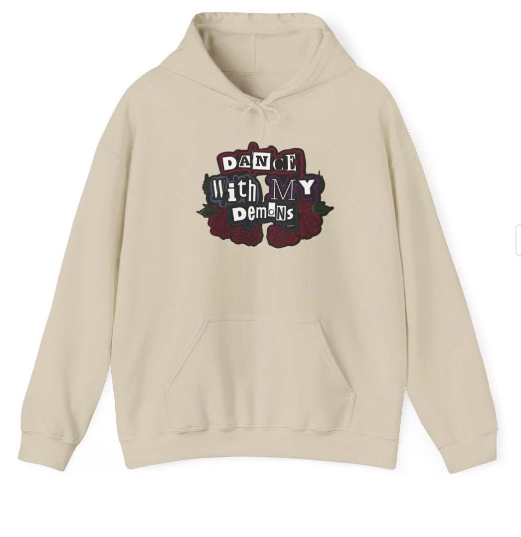 Little Killer Hoodie | Officially Licensed Dance With My Demons Merch | Dark Romance Hoodie